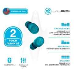 Наушники Jlab JBuds Mini Aqua Teal Фото 2