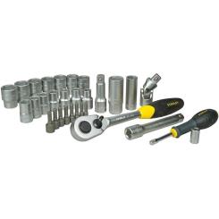 Набор инструментов Stanley 1/2", универсальный, 30 шт. Фото 1