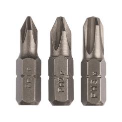 Набор бит Bosch PH1, PH2, PH3, 25мм Фото 1