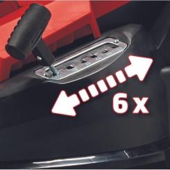 Газонокосилка Einhell GC-EM 1800/43. 1800Вт. 43см. 50л Фото 5