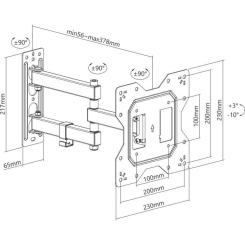 Кронштейн Brateck LPA68-223 Фото 9