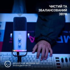 Микрофон Fifine TAM8W USB White Фото 7