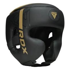 Боксерский шлем RDX F6 KARA Matte Golden L Фото 1