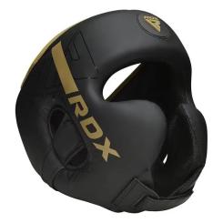 Боксерский шлем RDX F6 KARA Matte Golden L Фото 2