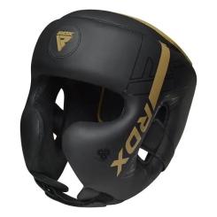 Боксерский шлем RDX F6 KARA Matte Golden L Фото 3