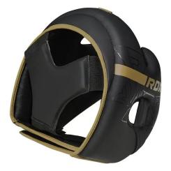 Боксерский шлем RDX F6 KARA Matte Golden L Фото 4