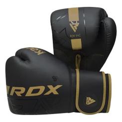 Боксерские перчатки RDX F6 Kara Matte Golden 14 унцій Фото 2