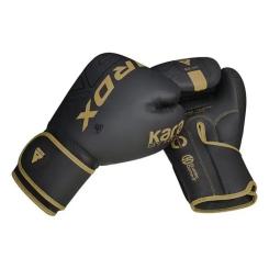 Боксерские перчатки RDX F6 Kara Matte Golden 14 унцій Фото 3