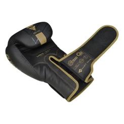 Боксерские перчатки RDX F6 Kara Matte Golden 14 унцій Фото 6