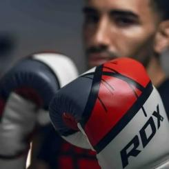 Боксерские перчатки RDX F7 Ego Red 10 унцій Фото 8