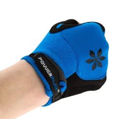 Велоперчатки PowerPlay 5284 D Блакитні XS Фото 4