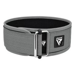 Атлетический пояс RDX RX1 Weight Lifting Belt Grey L Фото 2