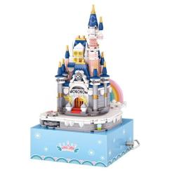 Конструктор LOZ mini Замок (музыкальная шкатулка) без фигурок Фото