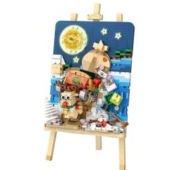 Конструктор LOZ mini Sleigh car без фигурок Фото