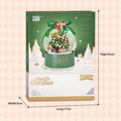 Конструктор LOZ mini Рождественская елка без фигурок Фото 3