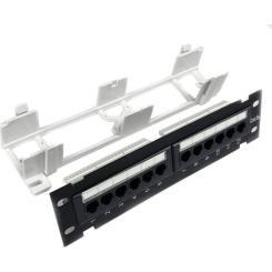 Патч-панель Eserver настінна 12 портів 5e UTP Фото 2