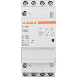 Контактор Videx 4п 25А 4НВ VF-RS-MC4O-25 RESIST Фото 1
