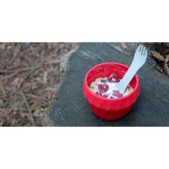 Ложка-вилка туристическая Humangear GoBites Uno light gray Фото 1