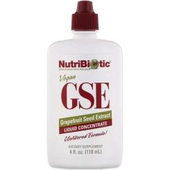 Травы NutriBiotic Жидкий концентрат GSE, экстракт семян грейпфрута, Фото