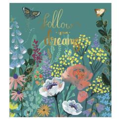 Тетрадь Yes А5 Follow your dreams 24 аркушів клітинка Фото