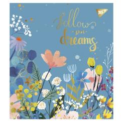 Тетрадь Yes А5 Follow your dreams 24 аркушів клітинка Фото 1