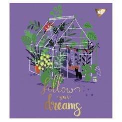 Тетрадь Yes А5 Follow your dreams 24 аркушів клітинка Фото 3