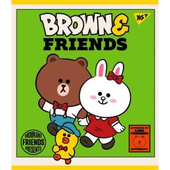 Тетрадь Yes А5 Line Friends 48 листов клетка Фото