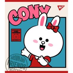 Тетрадь Yes А5 Line Friends 48 листов клетка Фото 4