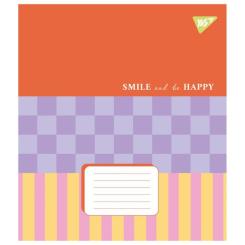 Тетрадь Yes Smile and be happy 24 аркушів клітинка Фото 4