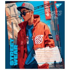 Тетрадь Yes Street wear 18 листов клетка Фото 2