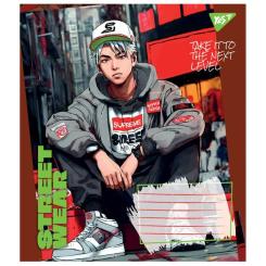 Тетрадь Yes Street wear 18 листов клетка Фото 3