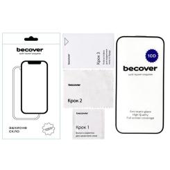 Стекло защитное BeCover Apple iPhone 15 Plus 10D Black Фото 1