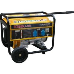 Генератор KAMA KGL3500CE, 230V, 50Hz, 2.8kW, 3.5KVA, 15L Фото 1