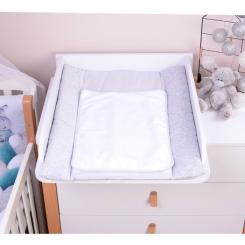 Пеленальный матрасик Верес Velour Grey melange 50х70 см Фото 2
