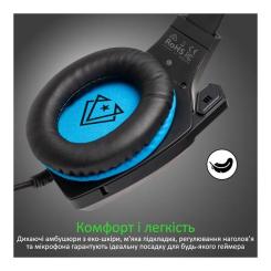 Наушники Vertux Denali 7.1 Mini Jack 3.5мм Blue Фото 2