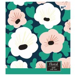 Тетрадь Yes А5 Floral Explosion 18 аркушів клітинка Фото 3