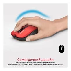 Мышка Promate Contour Wireless Red Фото 1