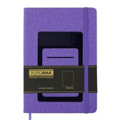 Книга записная Buromax COMFORT А5 96 аркушів крапка, фіолетовий Фото 1