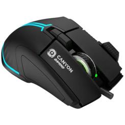 Мышка Canyon Fortnax GM-636 RGB USB Black Фото 4