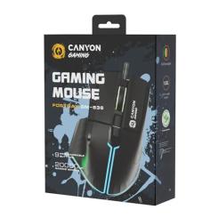 Мышка Canyon Fortnax GM-636 RGB USB Black Фото 5