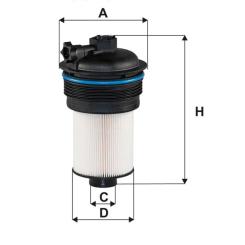 Фильтр топливный Wixfiltron WF8529 Фото