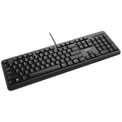 Клавиатура Canyon HKB-20 Velvet USB UA Black Фото 1