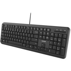 Клавиатура Canyon HKB-20 Velvet USB UA Black Фото 2