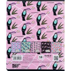 Тетрадь Kite BBH 18 аркушів, клітинка Фото 10