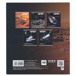 Тетрадь Kite NASA 48 листов, клетка Фото 5