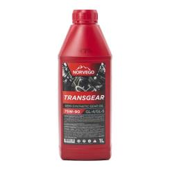 Трансмиссионное масло NORVEGO TRANSGEAR GL4/GL-5 75W90 1л Фото