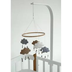 Мобиль Ingvart Облака серо-бежевые Фото