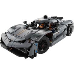 Конструктор LEGO Technic Koenigsegg Jesko Absolut – серый гиперкар Фото 1