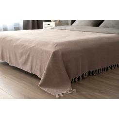 Плед Ardesto Summer 100% хлопок, бежевый 140х190 см Фото 2