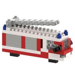 Конструктор BRIXIES Пожарная машина Фото 1